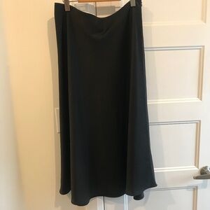 Black Slip skirt